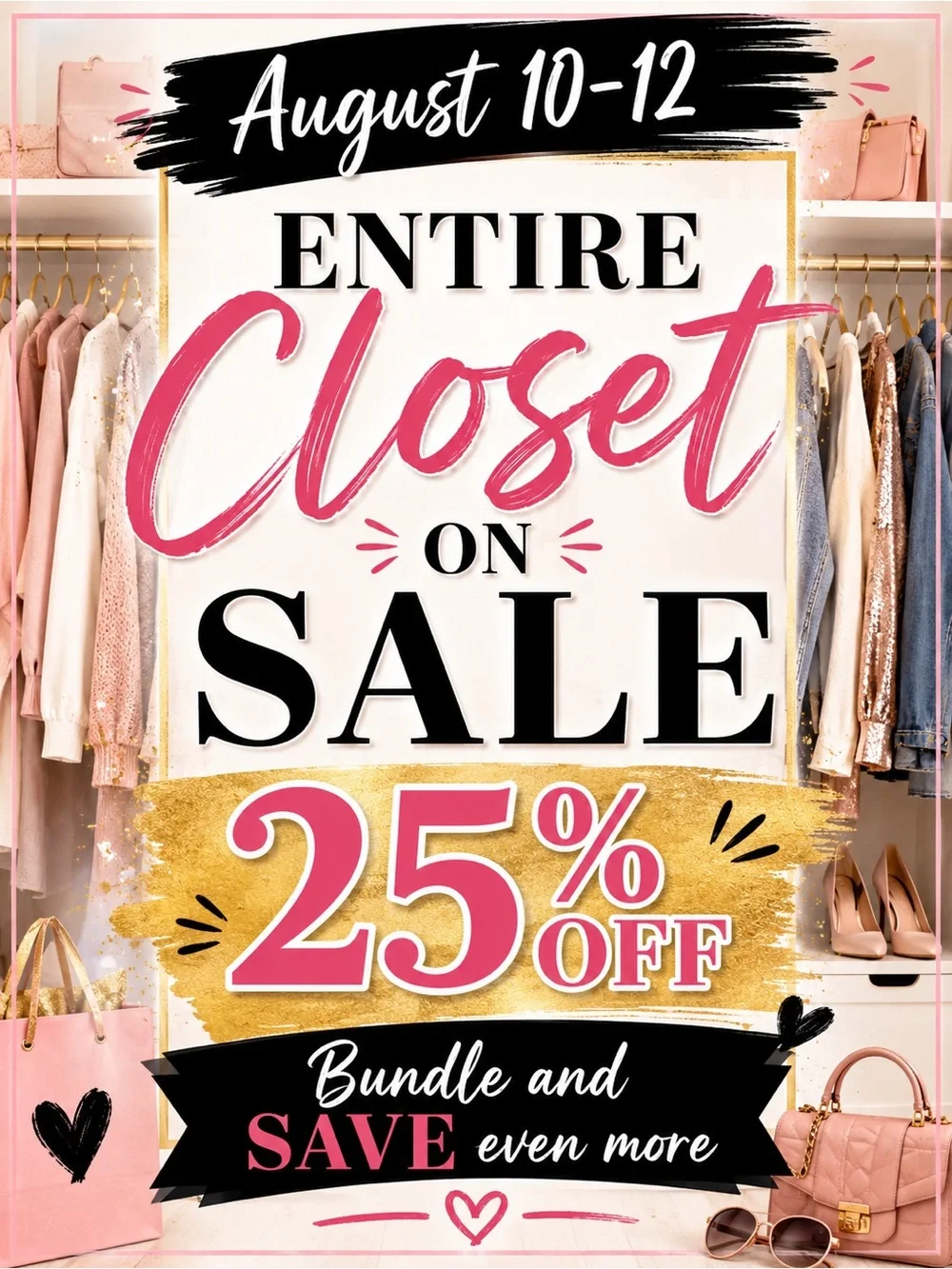 Closet Sale